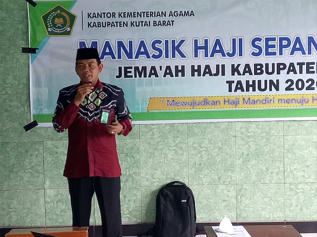 Kemenag Kubar Gelar bimbingan manasik Calhaj di Kecamatan Barong Tongkok